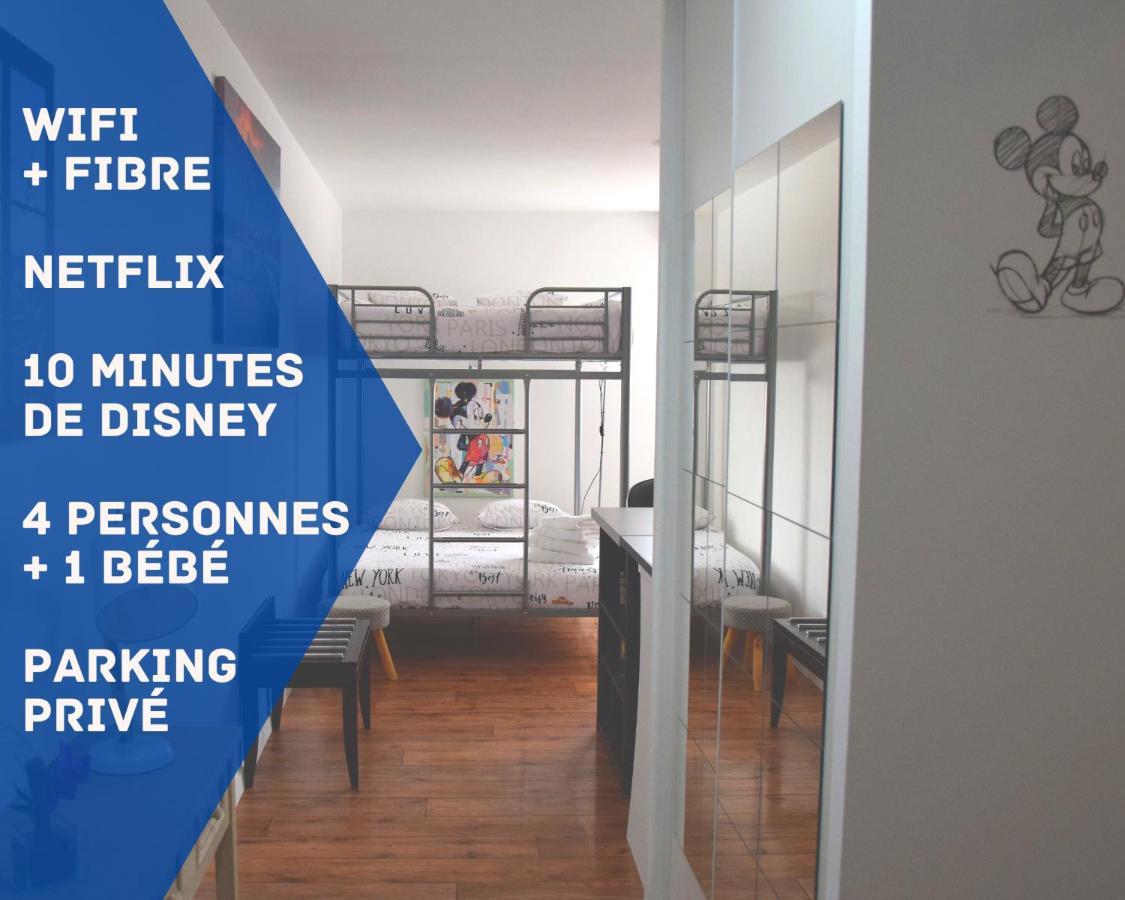 Studio Confort Paris Apartman Montévrain Kültér fotó